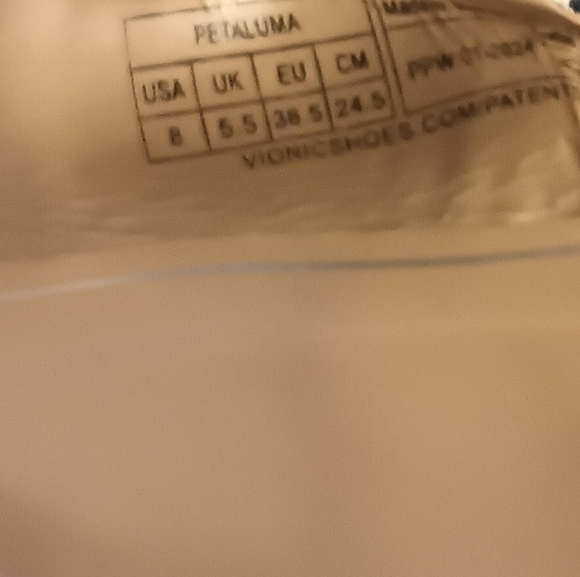 Vionic Petaluma Navy Sling Back Shoes Size 8 - Picture 8 of 8